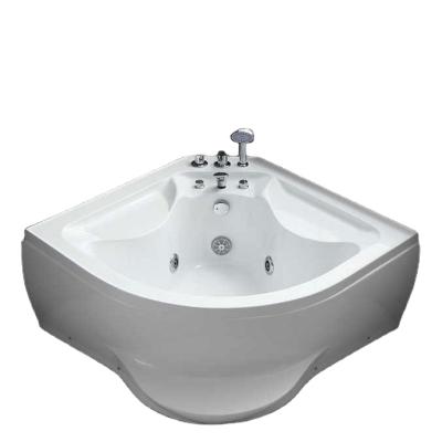 China Safety Free Step In Shower 1.2m Small Massage Bathtub Mini Hot Tub With 2 Seat For Home Use for sale