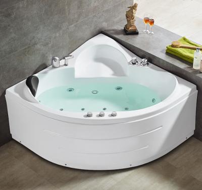 China WOMA mini 1 person hot tub corner acrylic massage freestanding small indoor bathtub for baby and adult for sale