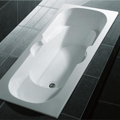 China Bathroom Bathtub Drop In Embedded Hot Acrylic Bathtub Soaking Cheap Price for sale