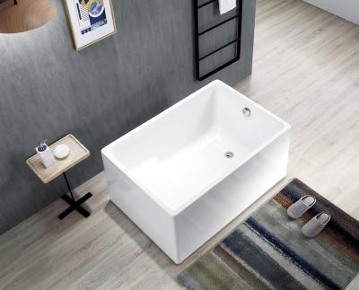 China Woma Small House Freestanding Acrylic Kids And Baby Freestanding Square Bathtub (Q362s-120) for sale