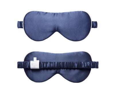 China Popular Modern Portable And Comfortable Solid Silk Visor Sleep Eye Mask for sale