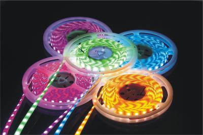 China New Fluorescent Color Glued 12V LED Strip Light SMD5050 Multicolor Available for sale