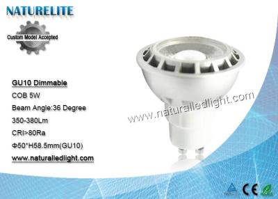 China Spot Light Bulb Replacement 5W Led Spot 2800 - 6800K COB 36 Degree for sale