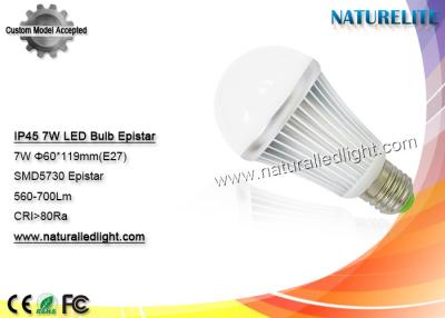 China IP45 7W E27 Led Light Bulbs Warm white / Natural White / Cool White for sale