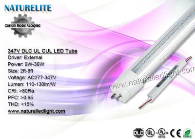 China La UL brillante estupenda CUL del tubo DLC de 6W-36W 347V LED llevó organizaciones financieras de las luces del tubo en venta