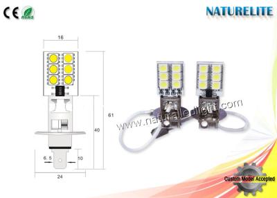 China H1 / H3  Led Bulbs For Vehicles Led Light For Cars 360 Degree for sale