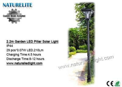 China 29 luces llevadas solares de las PC, cabeza de la lámpara del cuadrado de la luz del pilar del jardín LED en venta