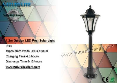 China witte Rainproof Zonne Geleide Lichten Openlucht 120lm van Leds 8-12 Uren Te koop