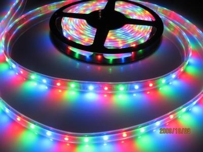 Cina Il colore di DC12V che cambia il RGB SMD3528 ha condotto le lampade fluorescenti 60 LED/m. per la festa, KTV, decorazione domestica in vendita