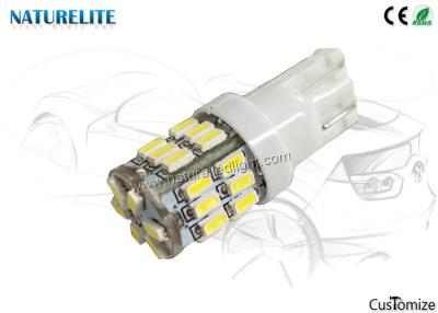 China Bulbos autos Naturelite de 30SMD3014 T10 LED lectura de 360 grados/lámpara indicadora en venta