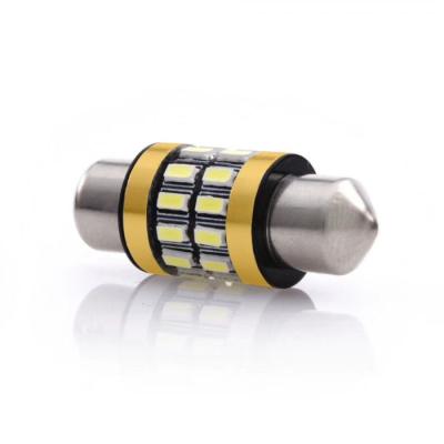 中国 24X SMD3014 Festoon For Auto Reading自動LEDの球根王/表示燈 販売のため