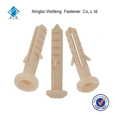 China PE PA Wall Plug Plastic Anchor Expansion Nail Nylon Anchor for sale