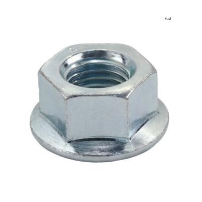 China DIN6923 Stainless Steel Bolt-Nut Pin Flange Nylock Nut Hex Flange for sale