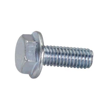 China DIN6921 Stainless Steel Concave Hexagonal Head Flange Serrated Joint Bolt for sale