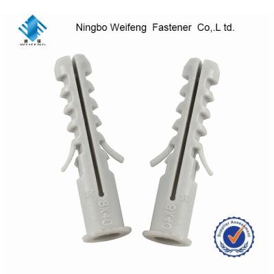 China Plastic Made in China Hardware Plastic Fixing Frame Anchors Screw Wall Anchor Screw for sale