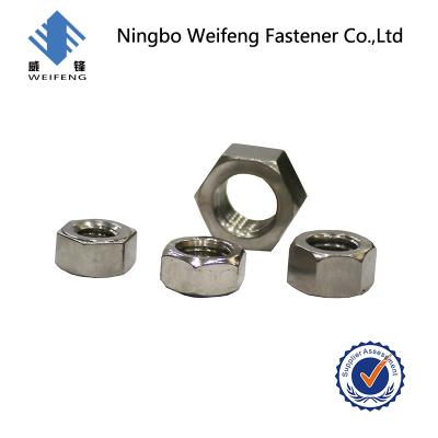 China Heavy Industry Chinese Factory Supply Din 934 Carbon Steel Hex Nut And Bolts Rating 8.8 for sale