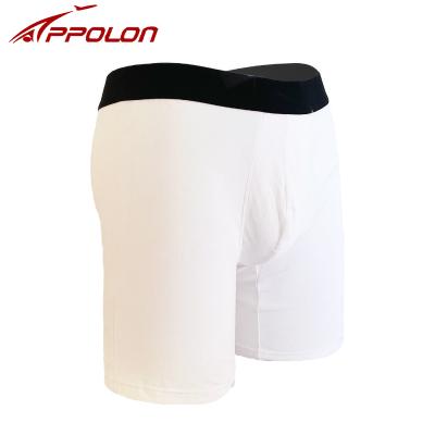 China OEM/ODM Cotton Antibacterial Custom Panties Soft Cool Quick Dry Comfortable Breathable Men's Boxer Brief Underwear for sale