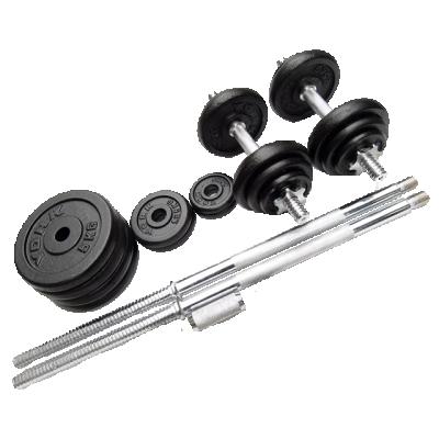 China Paint-baked Dumbbell Gym Cast Iron Weight Lifting Equipment Free Dumbbell Chrome Set Dumbbells for sale