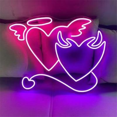 China Theme Park Free Drop Shipping Electronic 12V Wall Flexible Custom Acrylic Letters Logo Signage Led The Only Light Good Vibraphone Neon Sign for sale