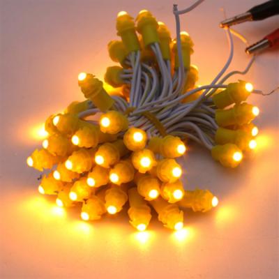 China Waterproof Advertising Channel Letter/Christmas Tree Decor ip68 Single Color DC 12v 9mm Led Pixel String Light For Advertising Channel Letter/Christmas Tree Decor for sale