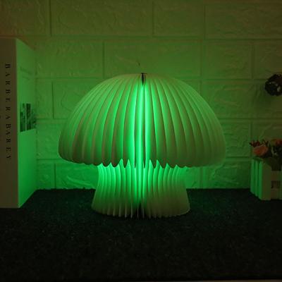 China 2021 Best Selling Modern Table Light USB 5v Folding Mushroom LED Lamp Night Light Remote Control Mushroom for sale