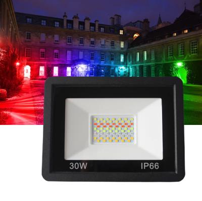 China Outdoor waterproof 30W 50W 100W LANDSCAPE smart projector 30W 50W 100W high brightness LANDSCAPE smart led stadium flood light for sale