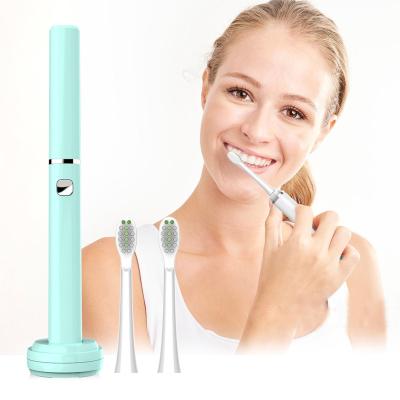 China Good Quality Wireless Extra Soft Travel Charger Electric Toothbrush with Cover 5 Mode Sonic Toothbrush Oral Care for sale