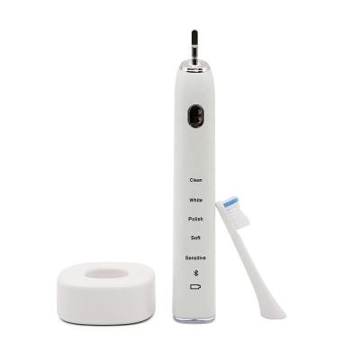 China Hot Sale 5 Modes Food Grade ABS Mini Electric Toothbrush With App IOS And Android for sale