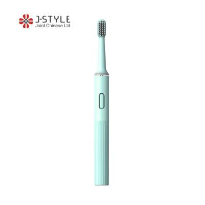 China Cheapest Food Grade ABS White Noise Oral Care Electric Toothbrush Oral Hygiene J Style Waterproof Ip67 Battery for sale