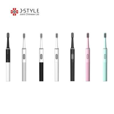 China Care J Style Professional Oral Waterproof Ip67 Battery Food Grade ABS Electric Toothbrush Soft Toothbrush Private Label for sale