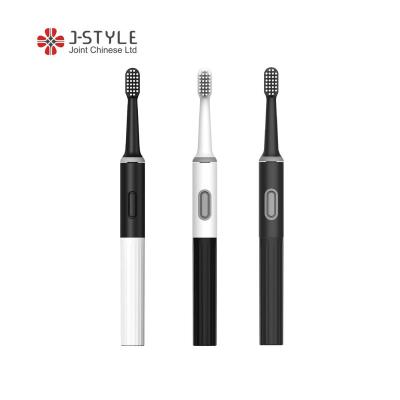 China Food Grade ABS Powered Electric Toothbrush New J Style Whitening Oral Care Waterproof Ip67 Battery Cleaner For Man And Woman for sale