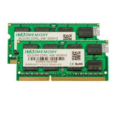 China LAPTOP Sodimm Memory ddr3l RAM 1.35v 2gb 4gb 8gb 1600 for sale