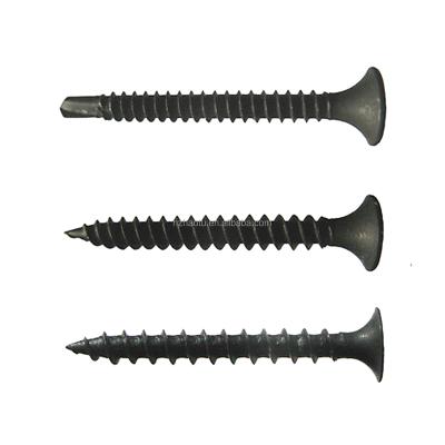 China Bugle Head Gray Phosphated Corase Thread Dry Black Self Tapping Wall Screw for sale