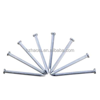 China Matte Black Galvanized Galvanized Hardened Steel Concrete Nails for sale