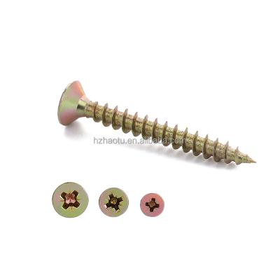 China Countersunk Head C1022 Csk Self Tapping Steel Phillip Head Chipboard Screw Flat for Particle Board for sale