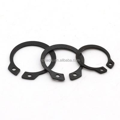 China Circlips DIN 471 Standard Metal Round Black Carbon Steel External Circlips for sale