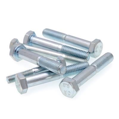 China DIN 931 High Strength Stainless Steel Grade 8.8 10.9 Hardened Carbon Steel Bolts for sale