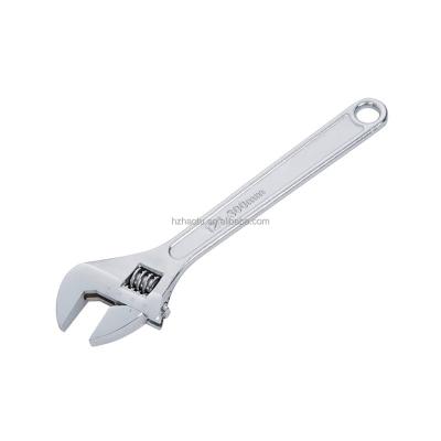 China Wide Adjustable Sizes Forged Steel Hand Tool Smooth Jaw Monkey Wrench For Heavy Bolt for sale