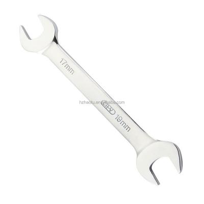 China Famous CRV China Manufacturer Product Tools 6mm Double Open End Open End Wrench 8mm for sale