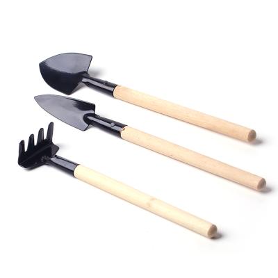 China Garden 3 Pcs DIY Flower Plant Mini Plastic Steel Household Garden Manual Tool Kit for sale