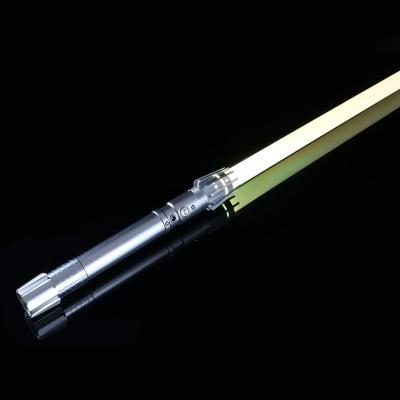 China Aluminum & PC POJISABER Lightsaber Toy RGB Blade Color Cosplay Infinite Star With HH-203 Wars Pixel Version Led Lights Gifts For Kids for sale