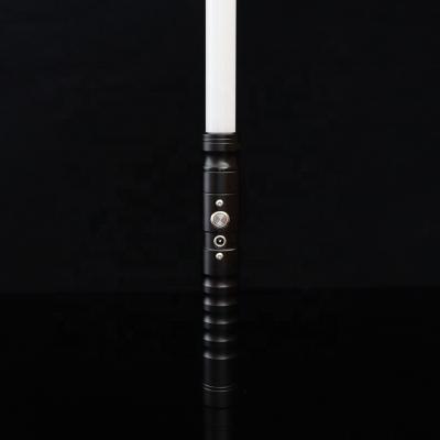 China Aluminum & PC POJISABER New Type Unique Choice Pixel Metal Handle Lightsaber Blade High Strength Original Design Gifts For Teens for sale