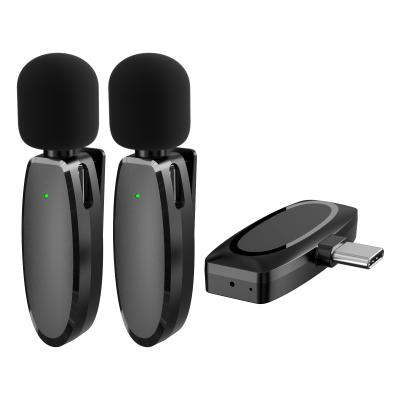 China Mini and Portable OEM Wireless Microphone Mini USB Mic Professional Wireless Microphone System for Online Talking Interview Teaching Recording for sale