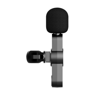 China Professional Lavalier Wireless Microphone Mini Mic For Recording Mobile Phone Interview Lavalier Microphone Good Quality for sale