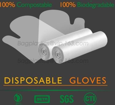 China Luvas biodegradáveis médicas, luvas do amido de milho, luvas Compostable, luvas descartáveis, sacos à venda