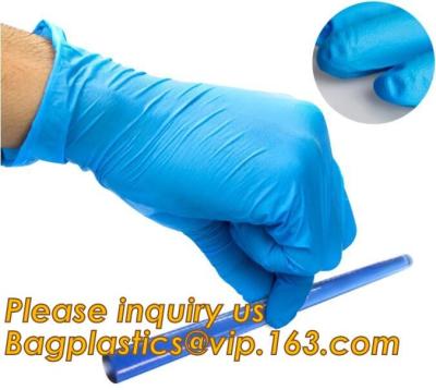 China Protective gloves nitrile/disposable nitrile gloves,3.5g 4.0g 4.5g 5.0g Blue bulks Nitrile Glove/cheap nitrile gloves/di for sale