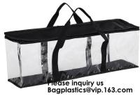 Cina Le borse Doppio cucite di stoccaggio della maniglia di rinforzo maglia interna della borsa di totalizzatore del PVC ostacolano le tenute della misura 56 il X 21 x 16cm delle borse approssimative in vendita