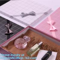 Chine Boîte de papier faite sur commande d'emballage de cadeau de Logo Luxury Marble Pattern Clothing, emballage de papier d'habillement imprimant votre logo à vendre