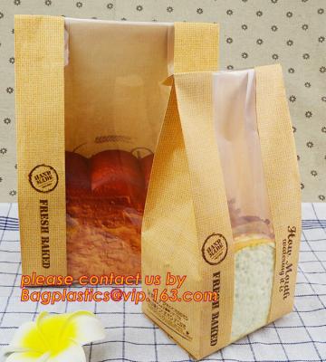 China eco printed cheap recycled brown kraft bread packaging paper bags manufacturer in china,Bread paper Bag. Bread package b for sale