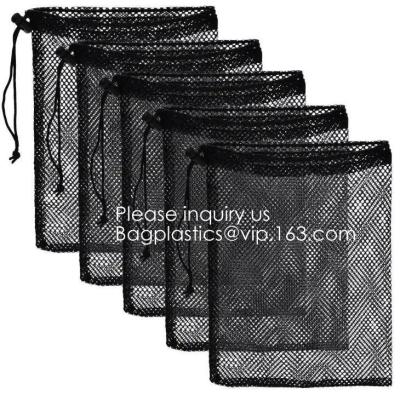 China Mesh Laundry Bag Heavy Duty Drawstring Bag, Factories, College, Dorm, Travel Apartment Blouse, Hosiery, Stocking, Underw for sale